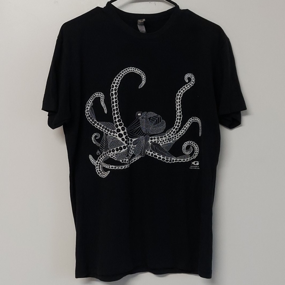 Black Octopus T-Shirt